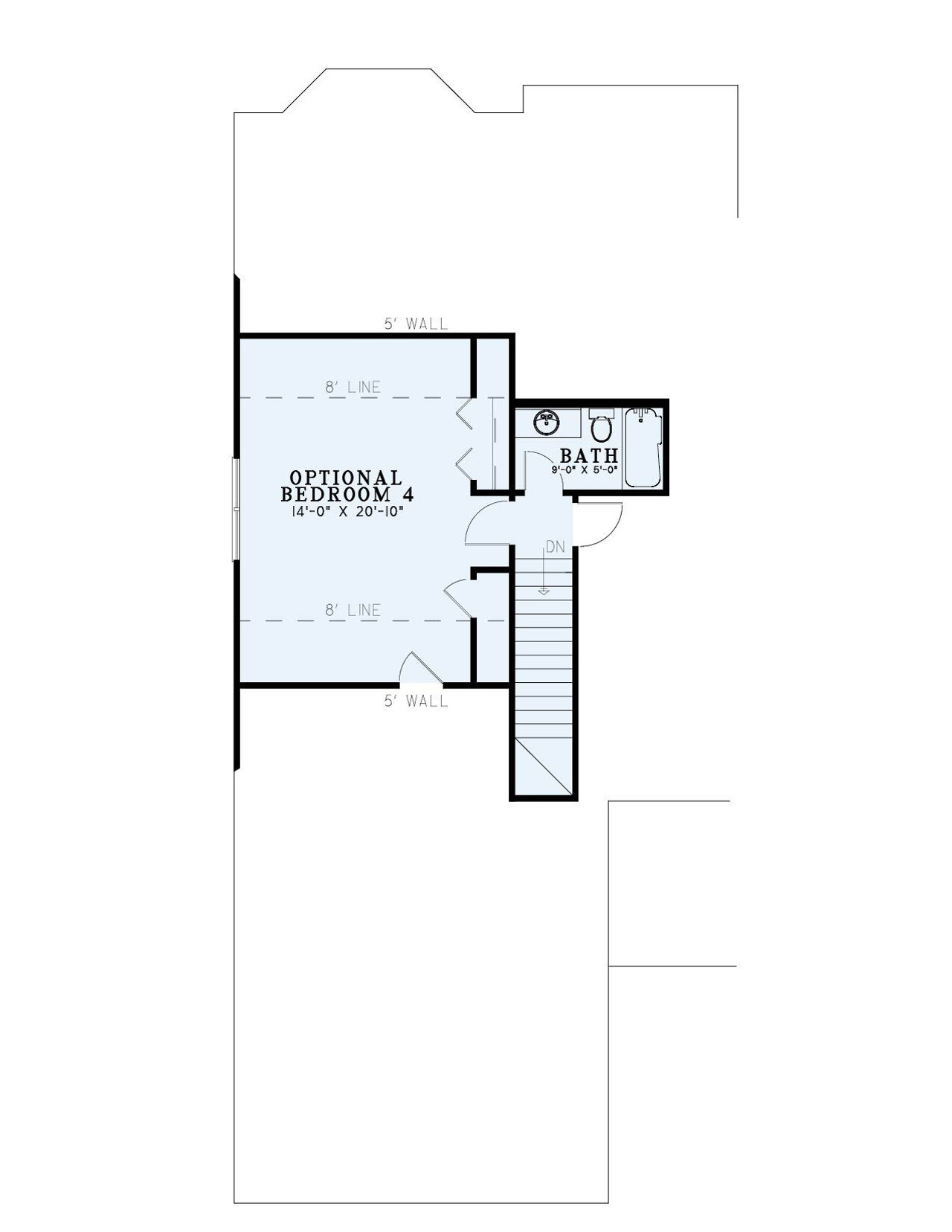 Farmhouse House Plan - Charleston House 72062 - Optional Floor Plan