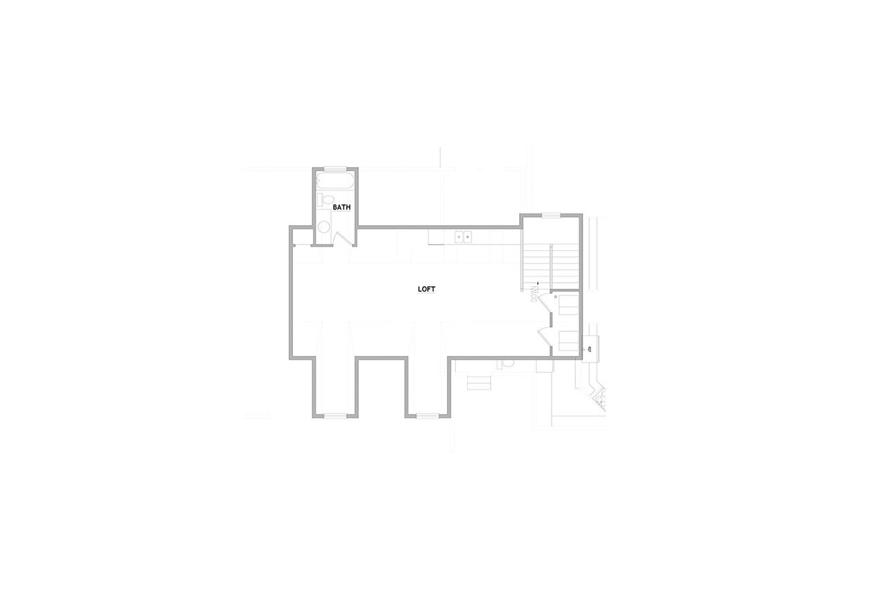 Mountain Rustic House Plan - Chatwin Midway 52856 - 2nd Floor Plan