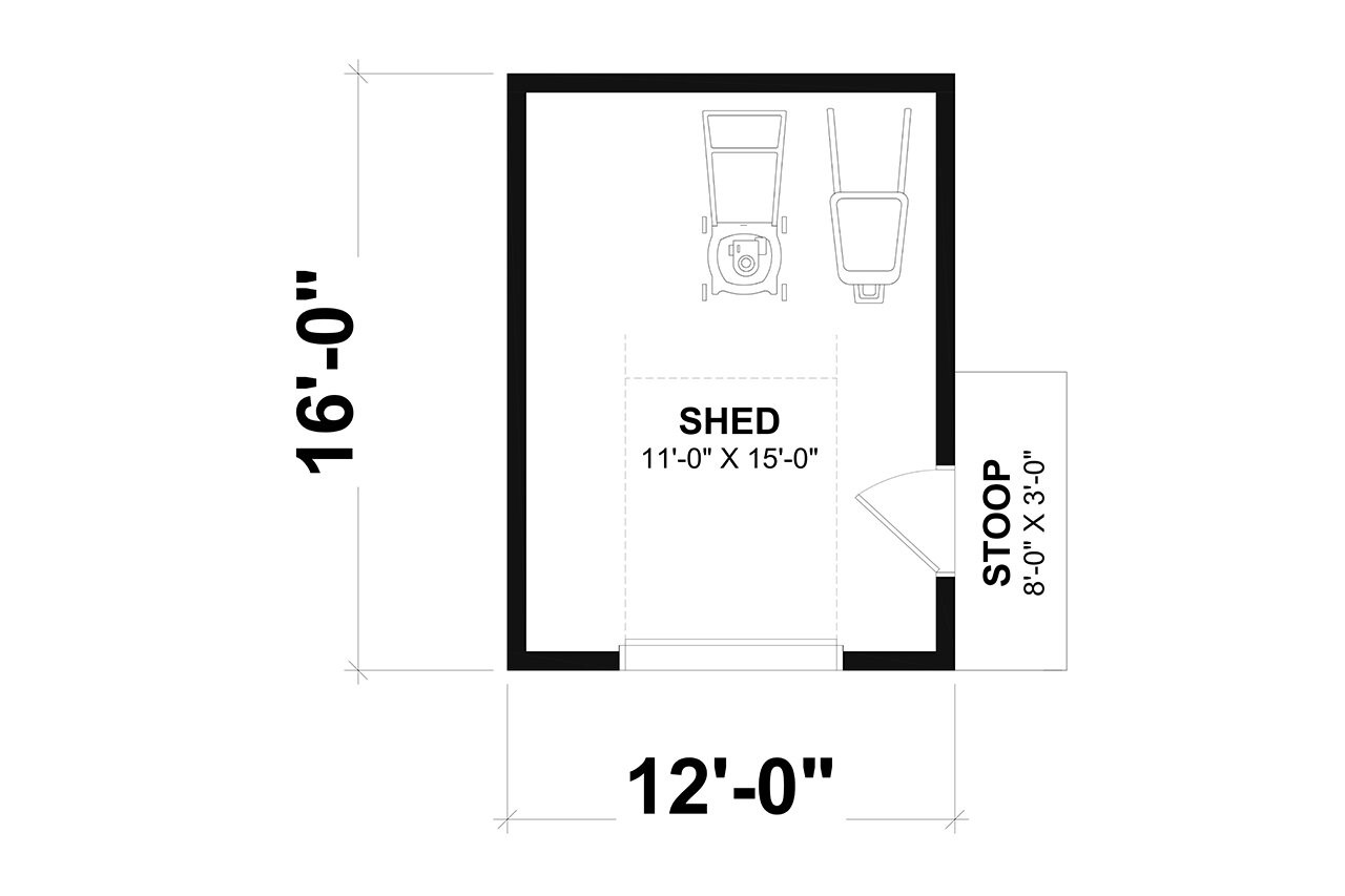 Modern House Plan - Kia 86765 - 1st Floor Plan