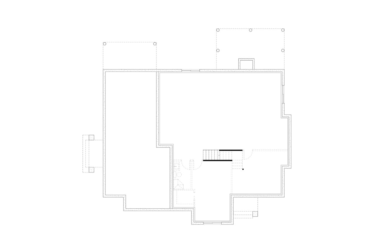 Modern House Plan - Angeline 86142 - Basement Floor Plan