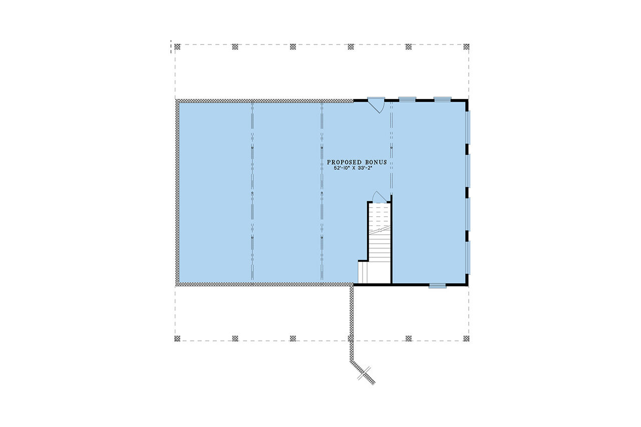 Mountain Rustic House Plan - Silverton Retreat 35663 - Optional Floor Plan
