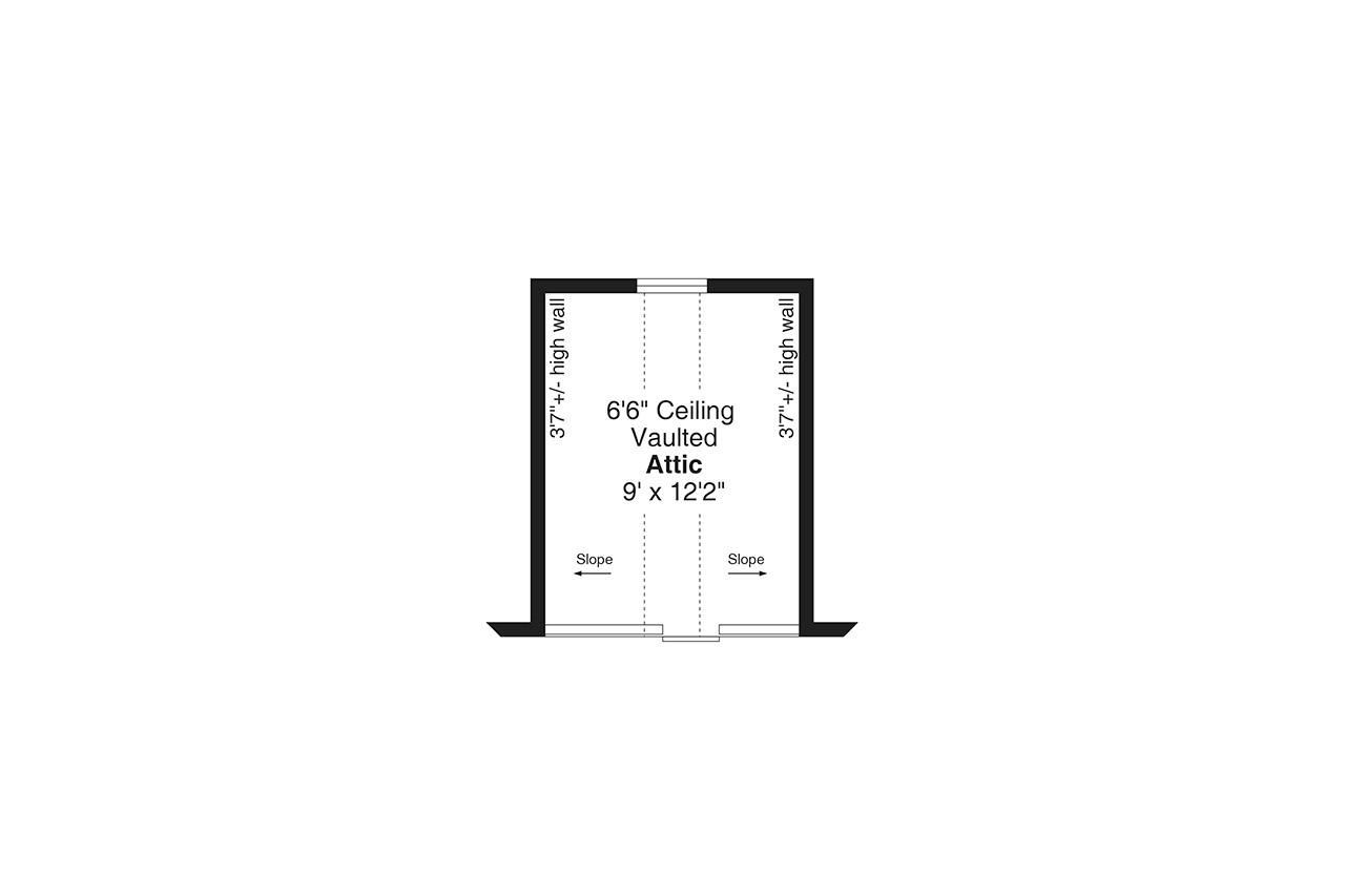 Cottage House Plan - Goose Cottage 98144 - 2nd Floor Plan