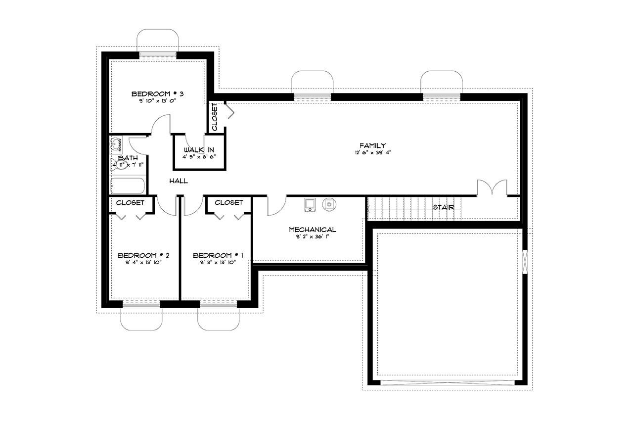 Ranch House Plan - Newport 75812 - Optional Floor Plan