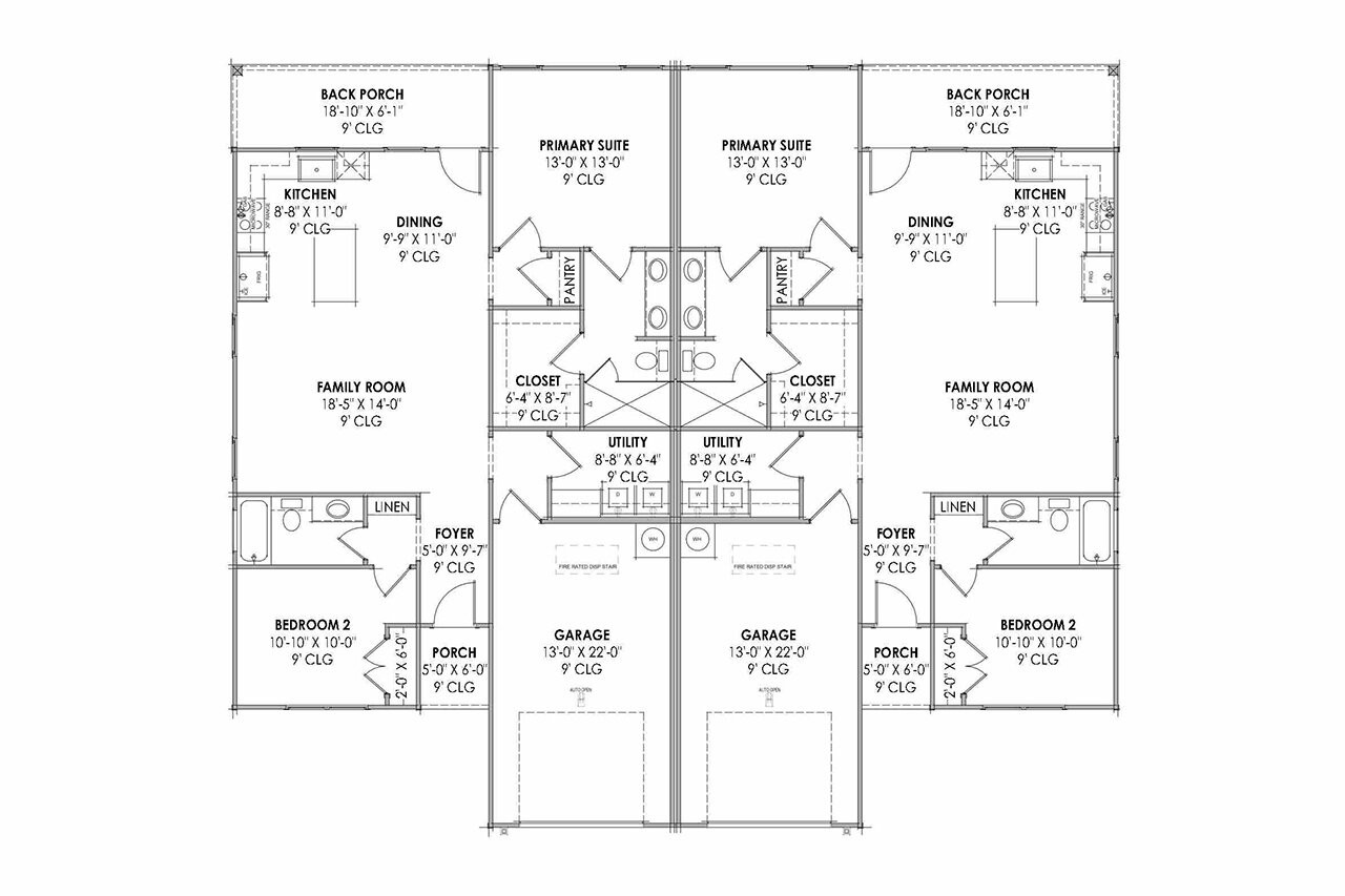 Farmhouse House Plan - 54116 - 1st Floor Plan