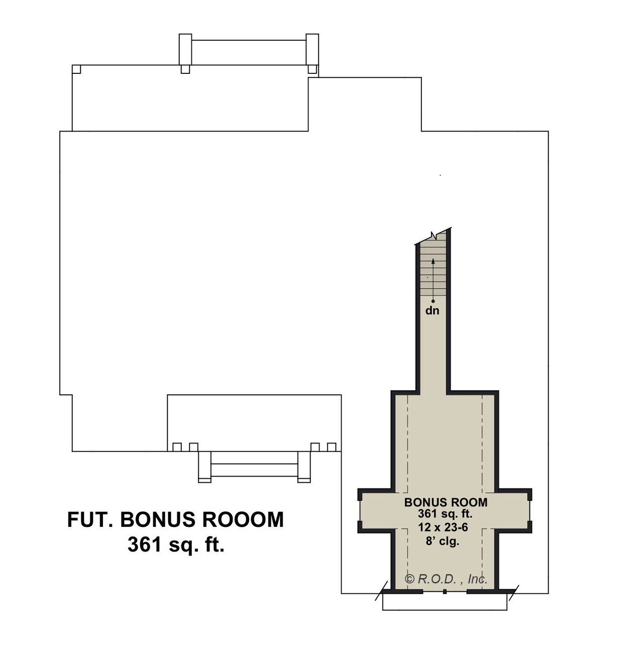 Country House Plan - Ivory Farm 39915 - 2nd Floor Plan