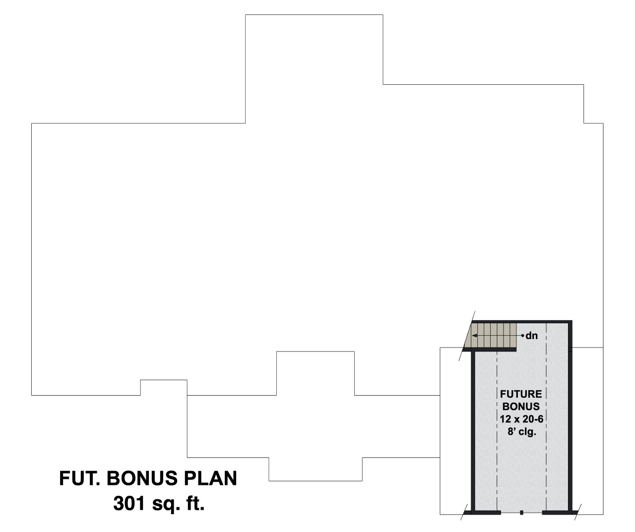 Country House Plan - St Martin 47749 - 2nd Floor Plan