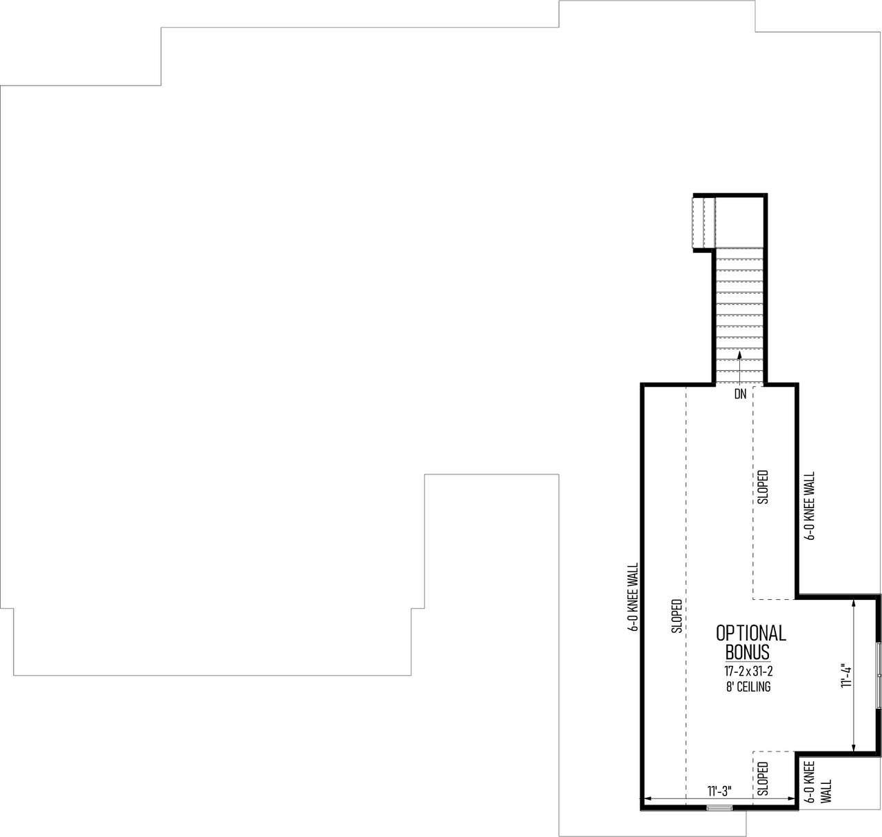 Farmhouse House Plan - Atkinson 90930 - 2nd Floor Plan