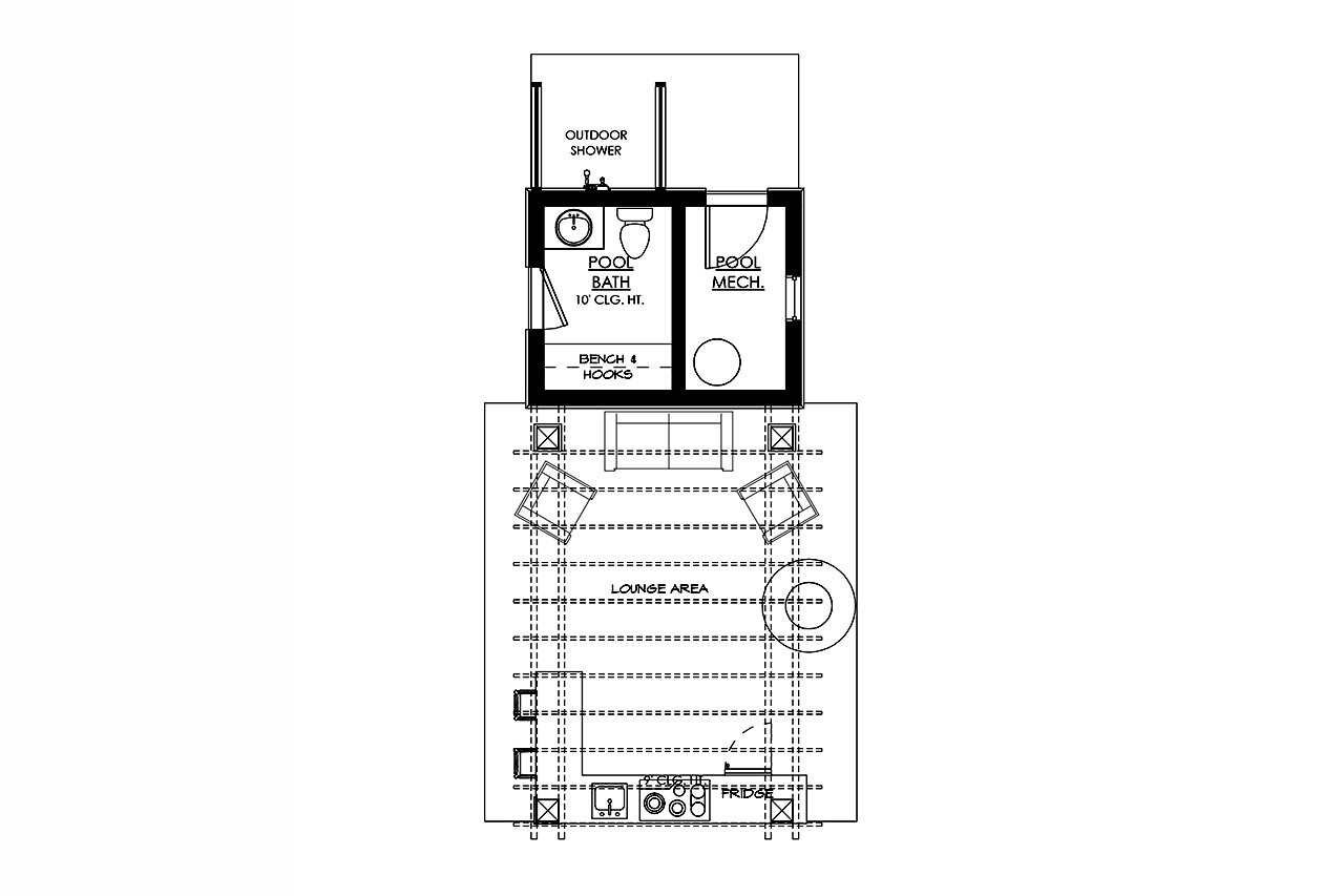 Farmhouse House Plan - Ortega 49524 - 1st Floor Plan