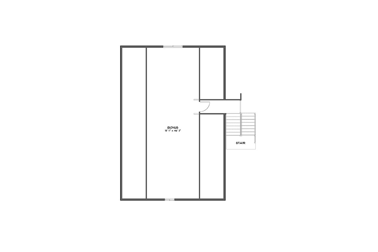 Craftsman House Plan - Prestwich 24540 - 2nd Floor Plan