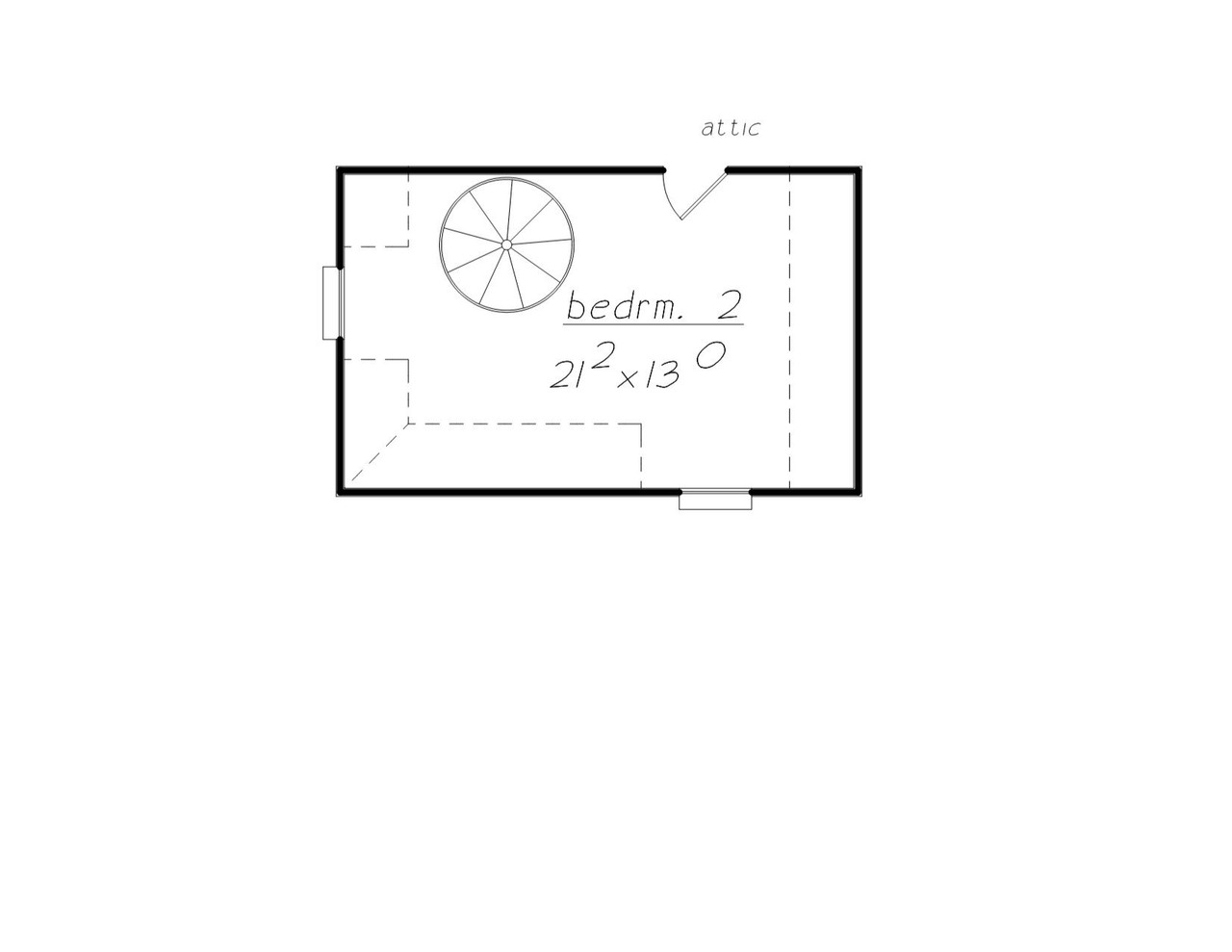Cottage House Plan - 31955 - 2nd Floor Plan