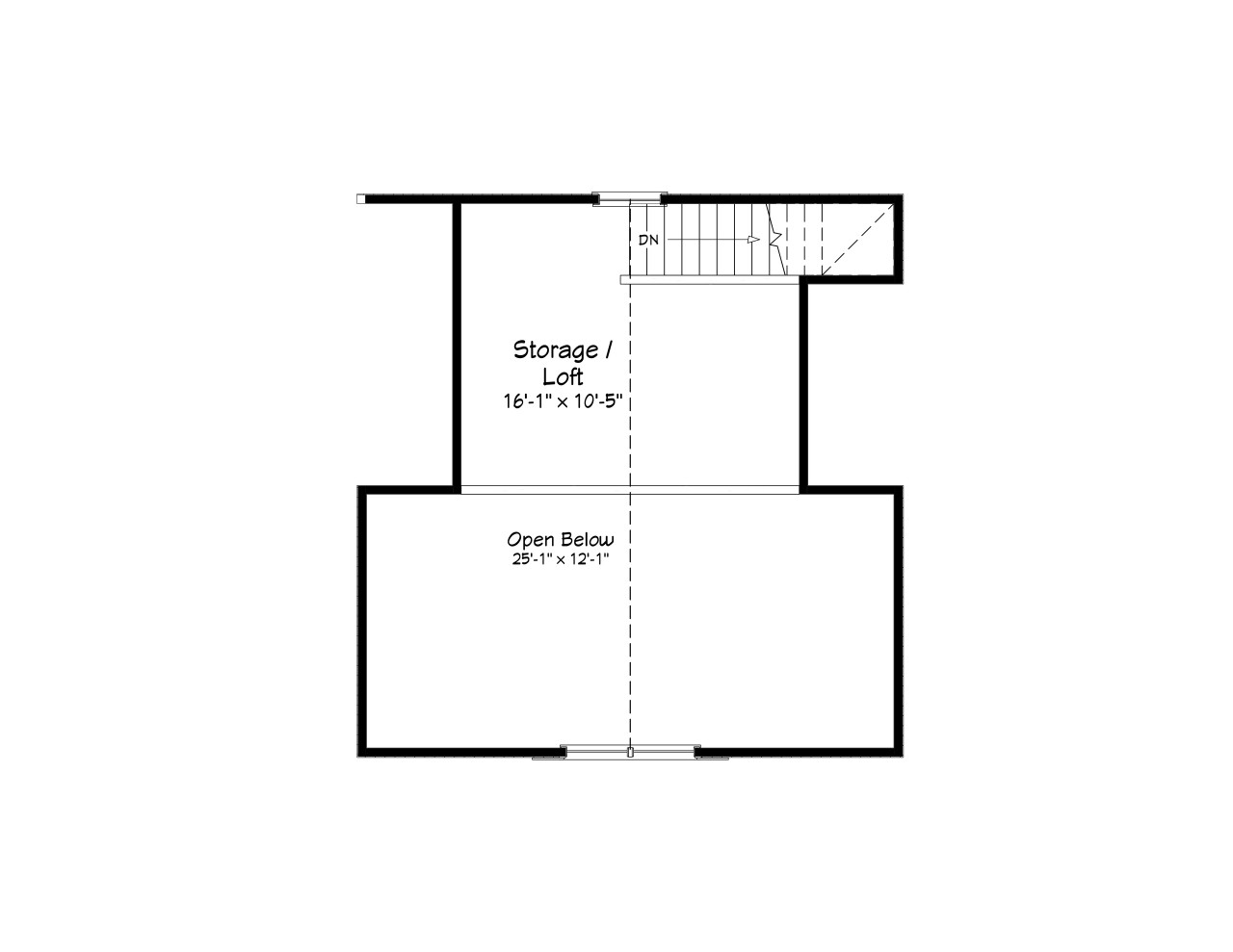 Farmhouse House Plan - 78426 - 2nd Floor Plan