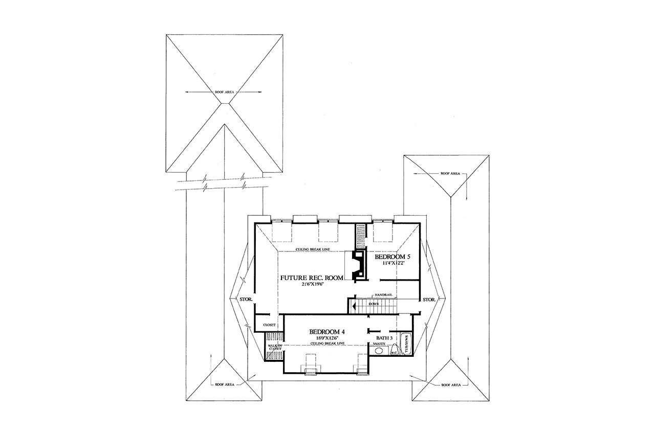 Southern House Plan - Lafayette 35716 - Optional Floor Plan