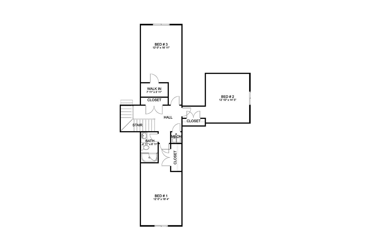 Secondary Image - European House Plan - Tarifa 30772 - 2nd Floor Plan