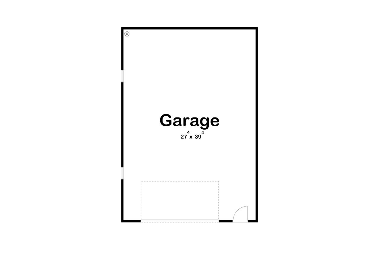 Traditional House Plan - Stella 14109 - 1st Floor Plan