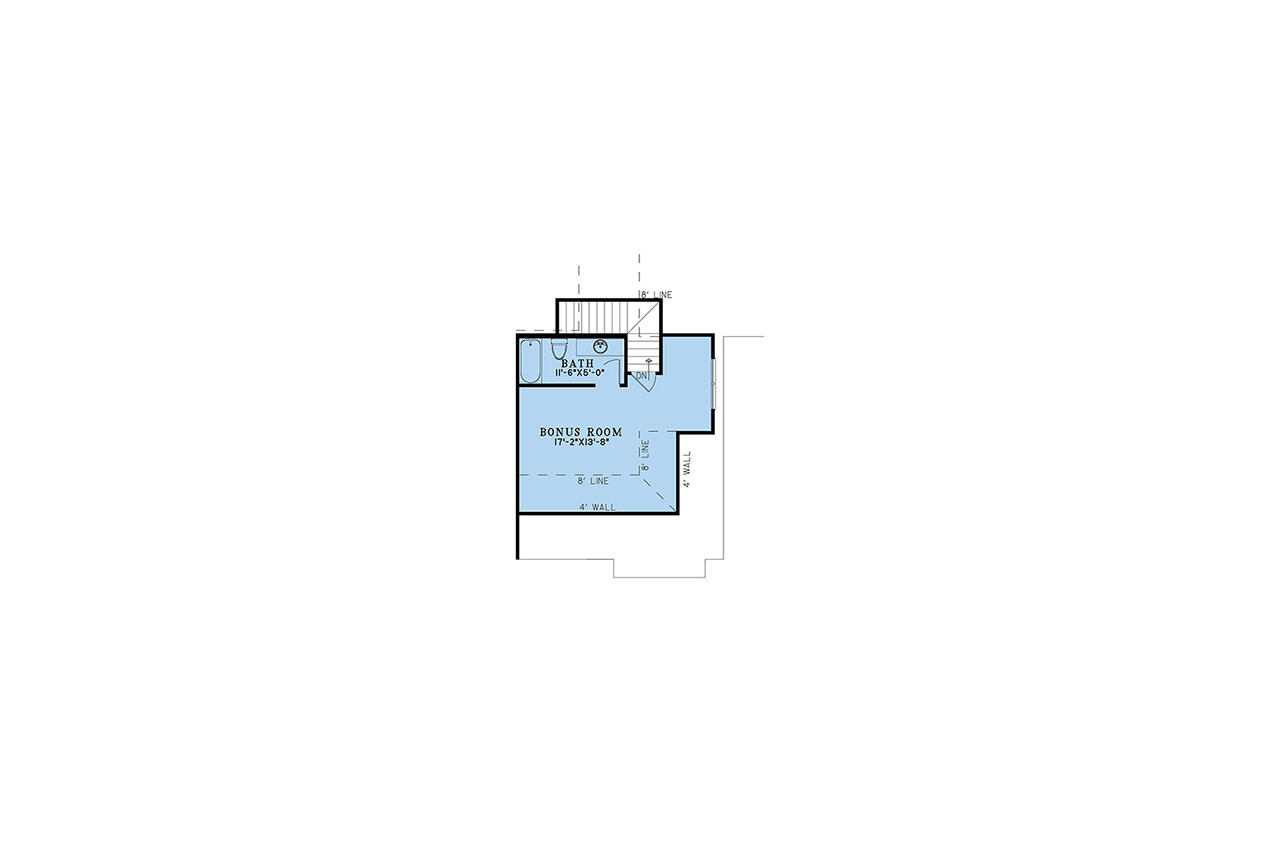 Craftsman House Plan - Aventura Place 51303 - 2nd Floor Plan