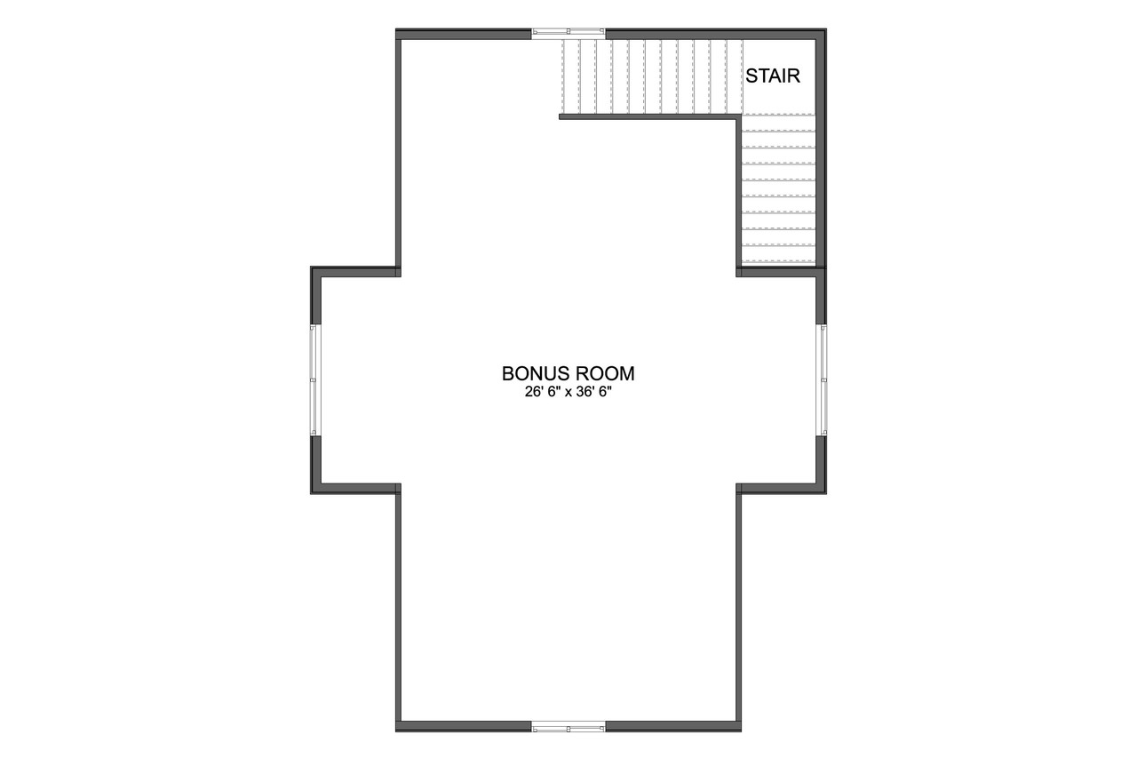 Secondary Image - Traditional House Plan - Carl Garage 44535 - 2nd Floor Plan