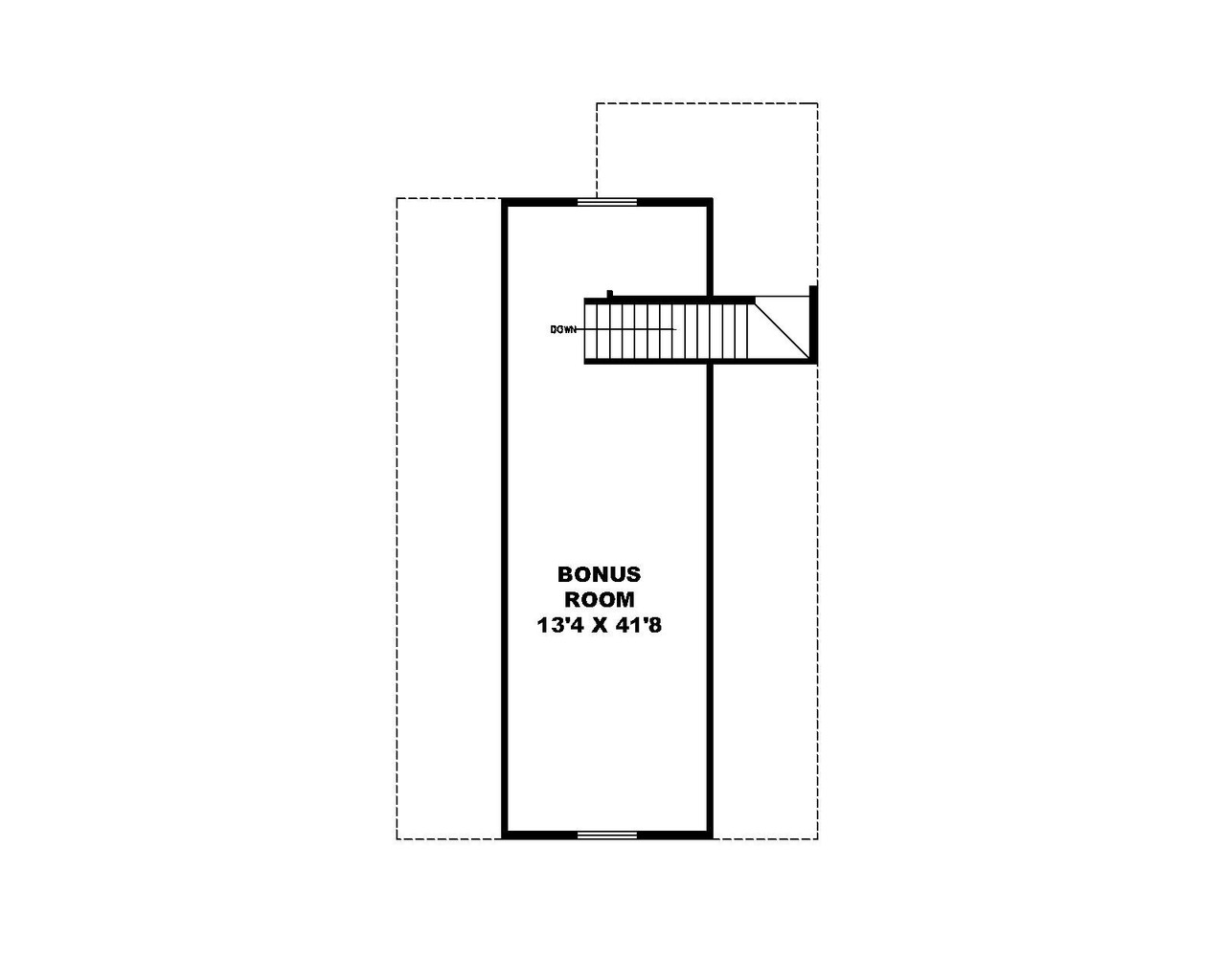 Craftsman House Plan - 40284 - 2nd Floor Plan