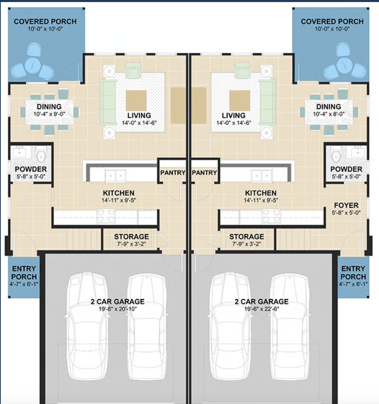 Farmhouse House Plan - 36446 - 1st Floor Plan
