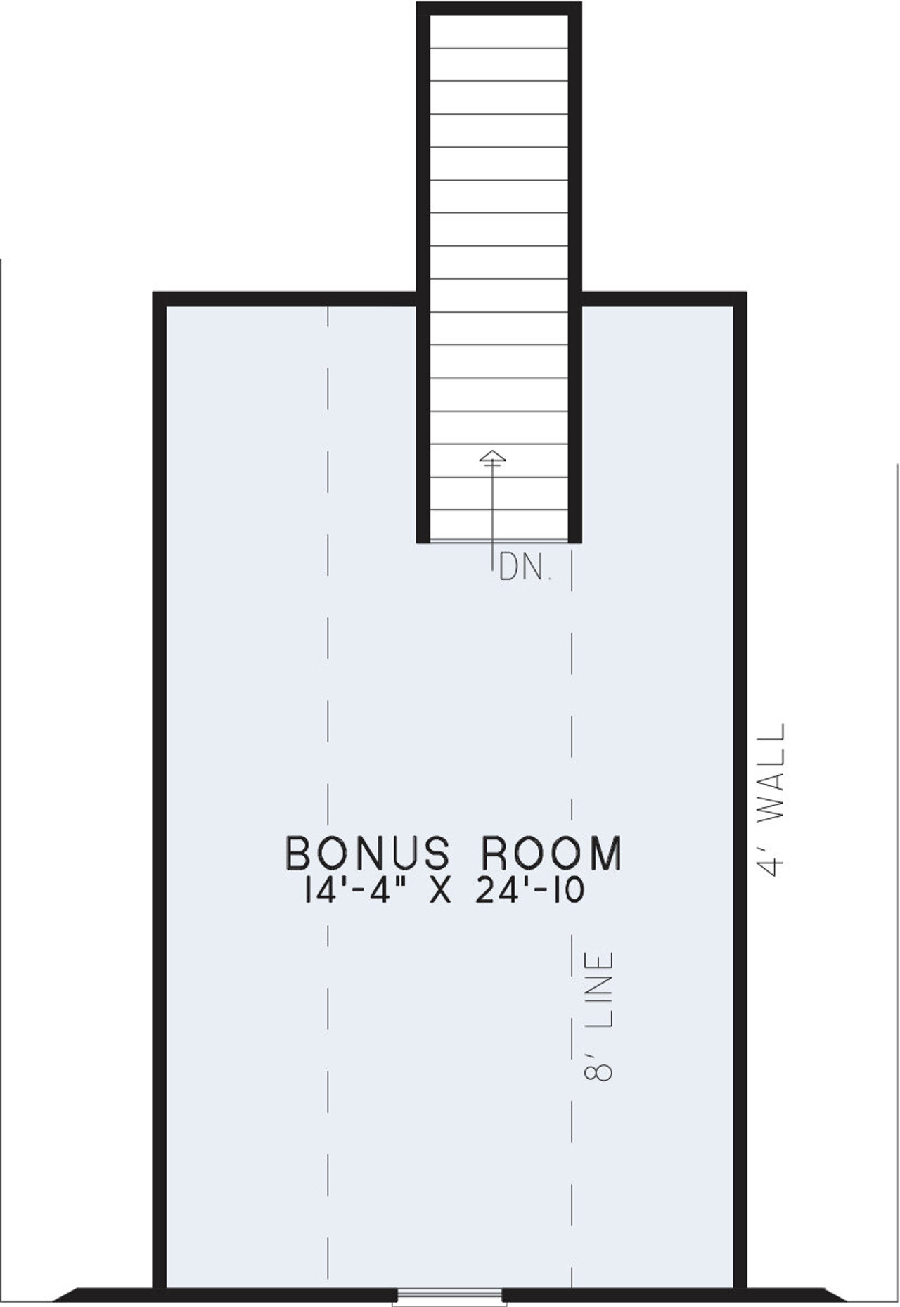 Traditional House Plan - Savannah 55493 - 2nd Floor Plan