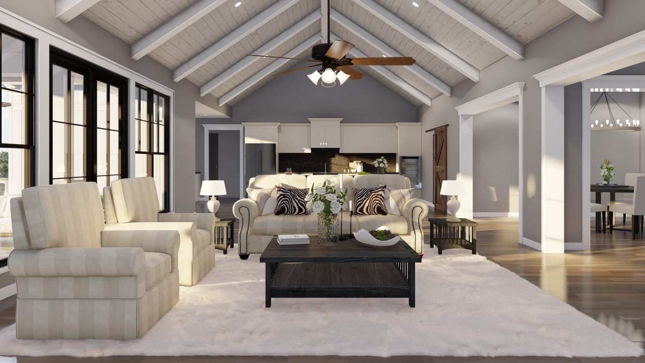 Rustic Gable Room Rustic Gables #32884 | The House Plan Company