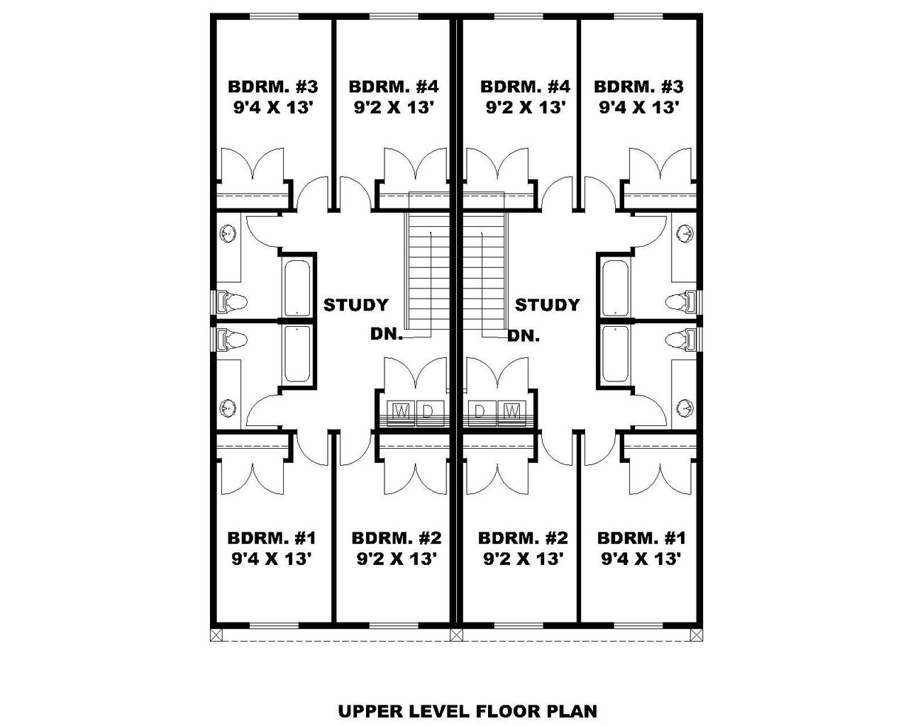 Secondary Image - Traditional House Plan - 24645 - 2nd Floor Plan