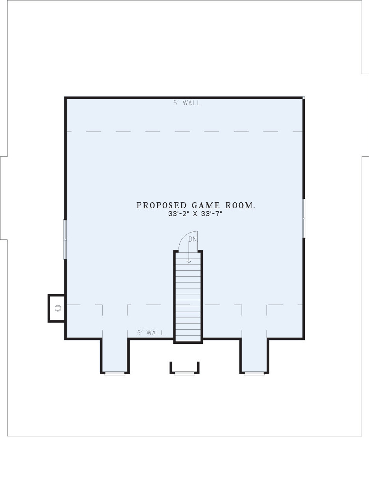 Secondary Image - Country House Plan - Gilliam Acres 21695 - 2nd Floor Plan