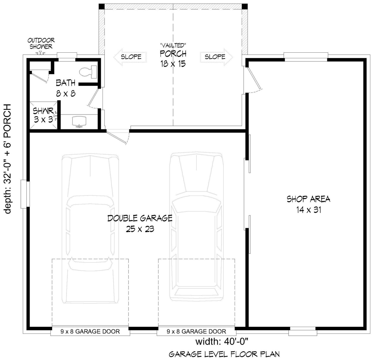 Country House Plan - Beretta Farms Garage 47768 - 1st Floor Plan