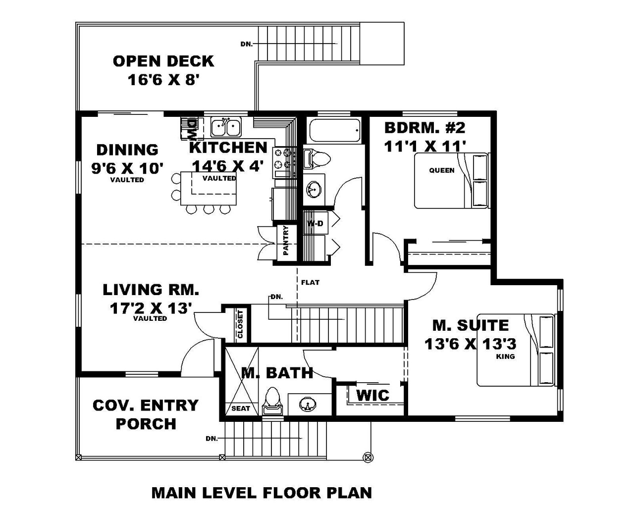 Craftsman House Plan - 48227 - 1st Floor Plan