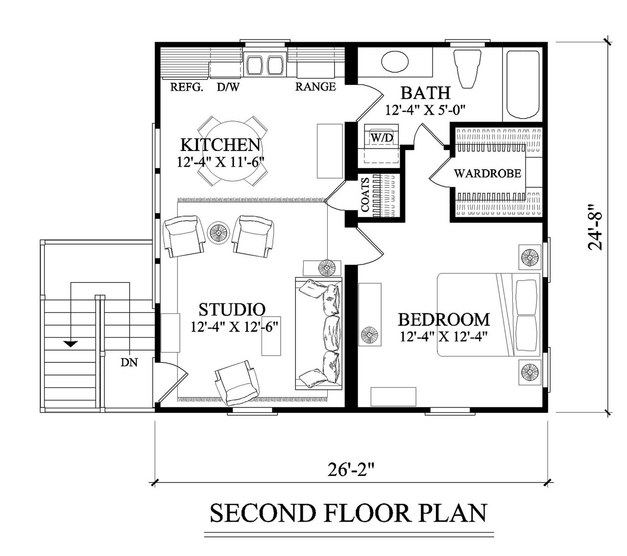 Secondary Image - Traditional House Plan - Sunday Morning Hangout 11039 - 2nd Floor Plan