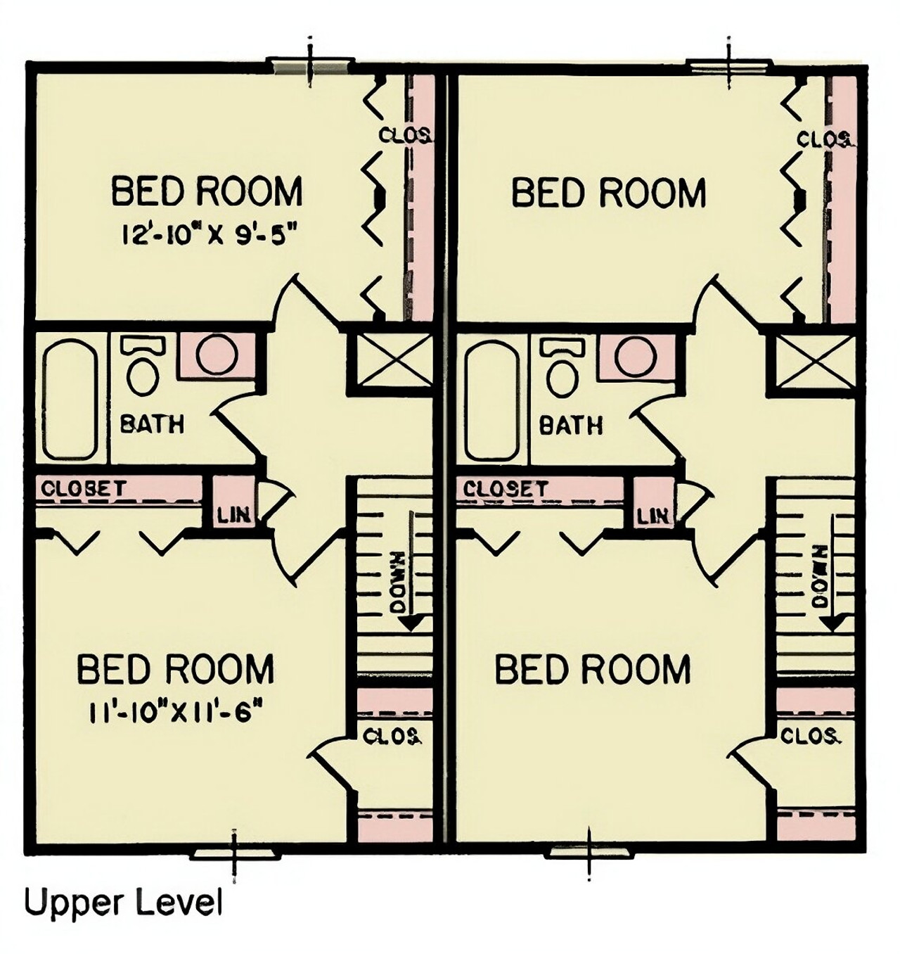 Secondary Image - Traditional House Plan - Horizon 70979 - 2nd Floor Plan