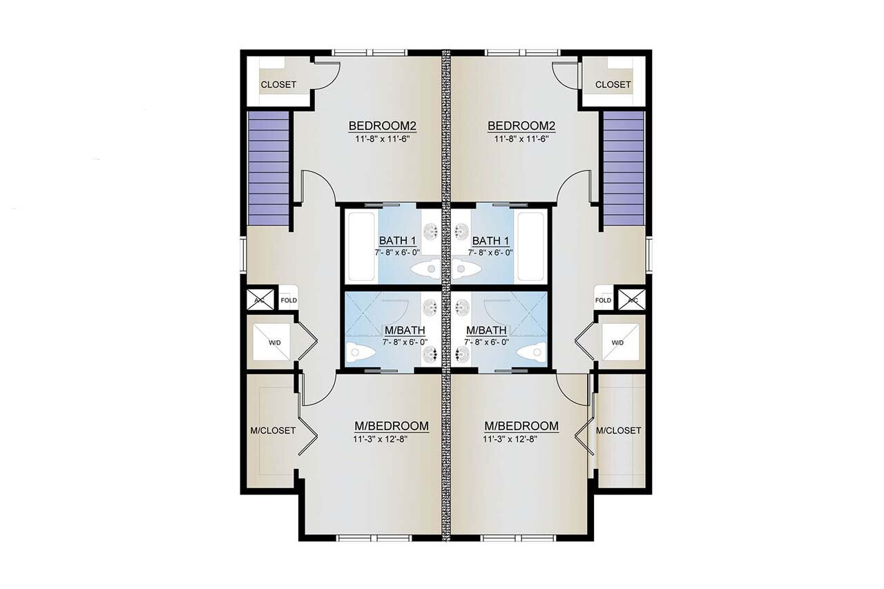 Modern House Plan - Monarch 1 44846 - 2nd Floor Plan