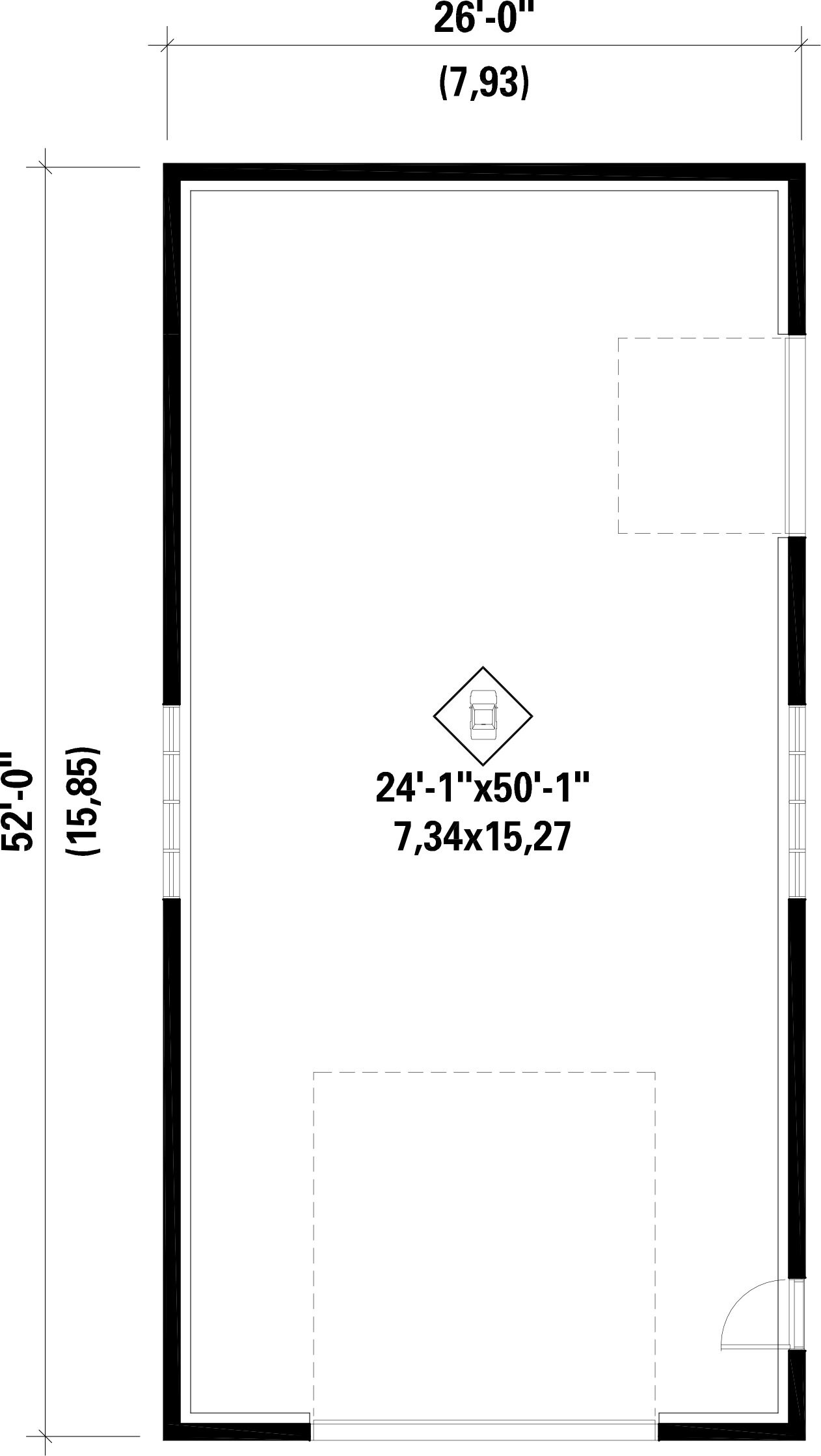 Traditional House Plan - 36068 - 1st Floor Plan