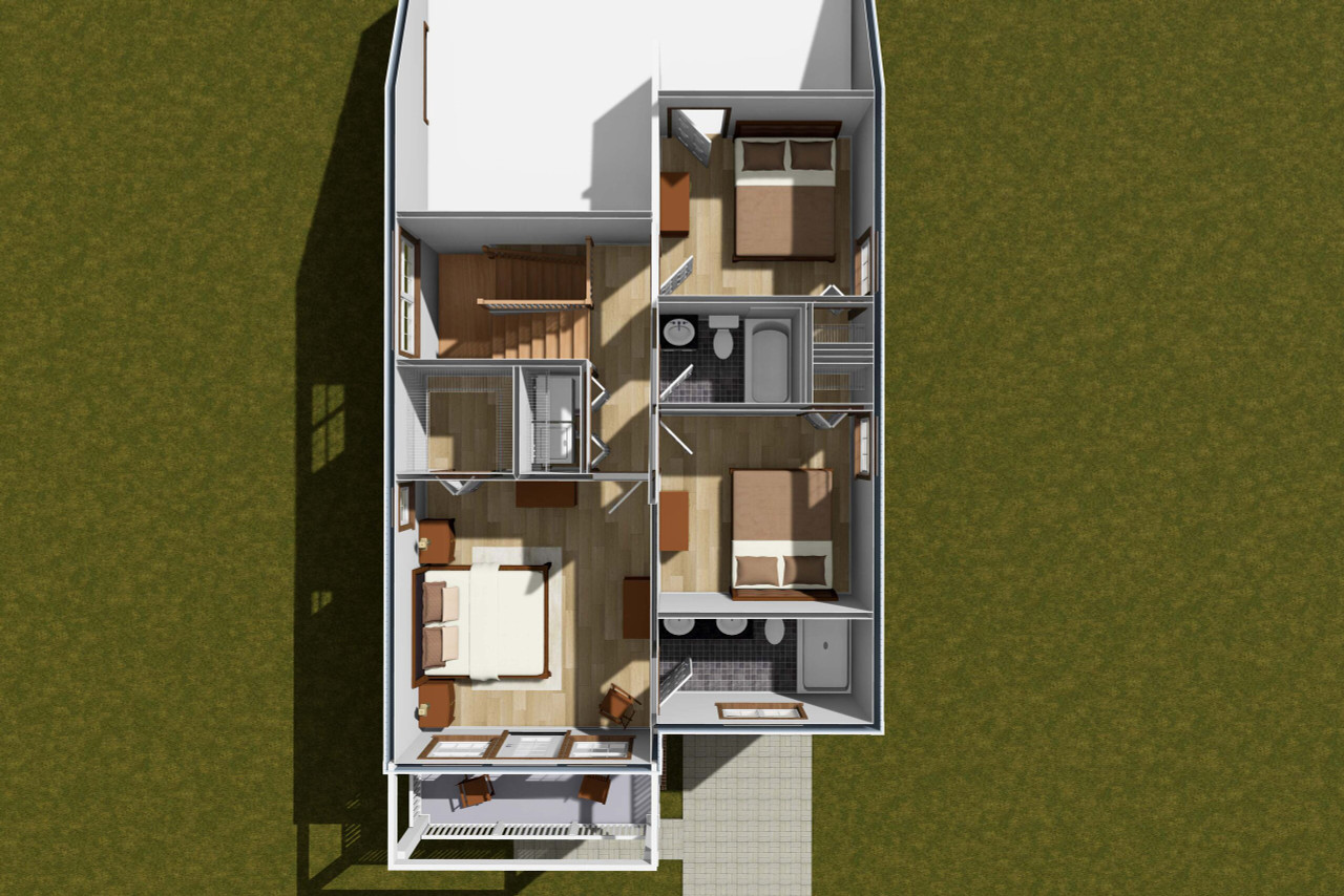 Cottage House Plan - 73125 - Other Floor Plan