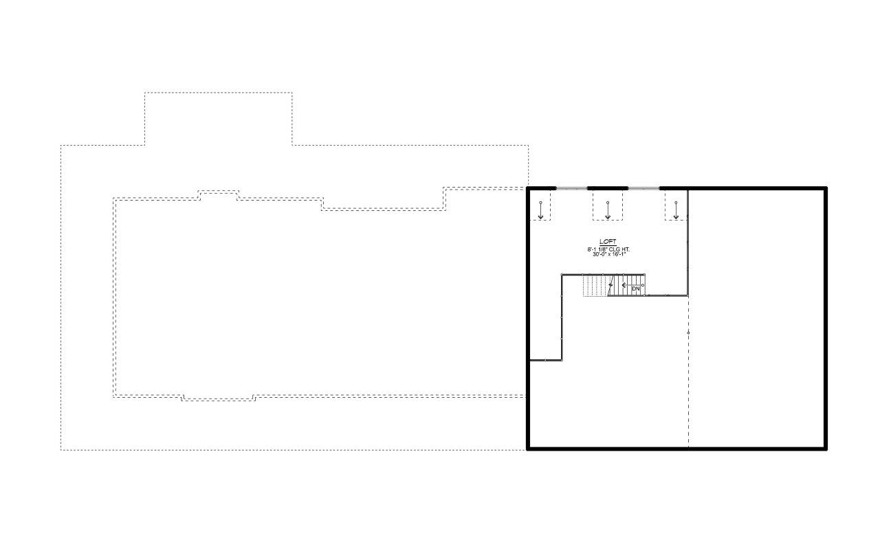 Farmhouse House Plan - 63604 - 2nd Floor Plan