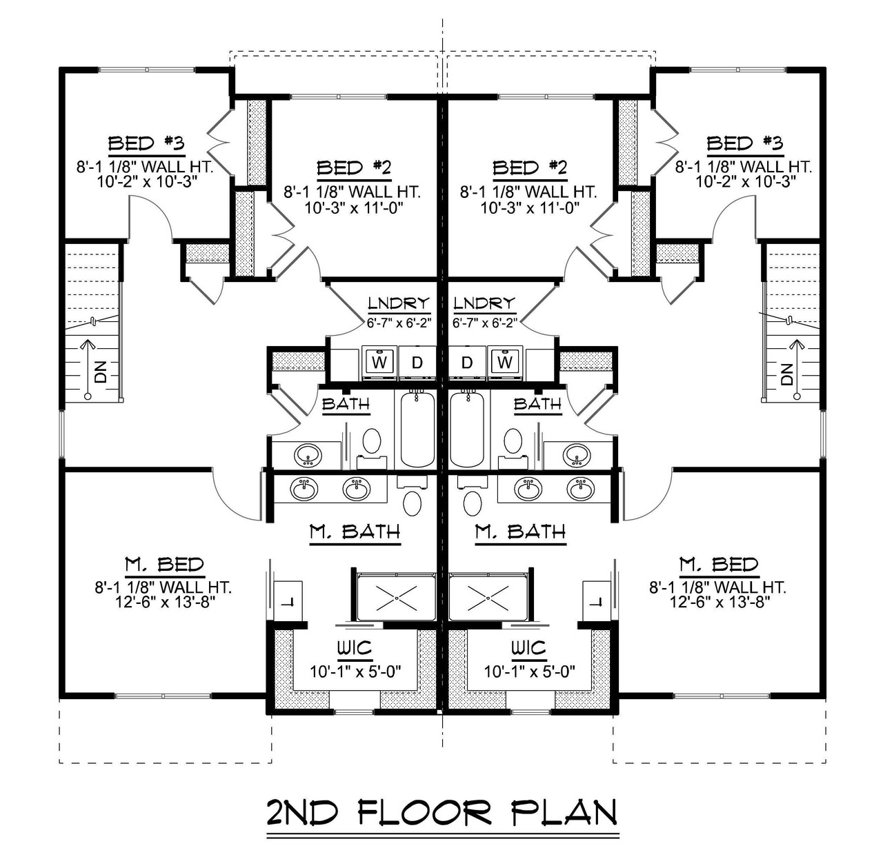 Contemporary House Plan - 23591 - 2nd Floor Plan