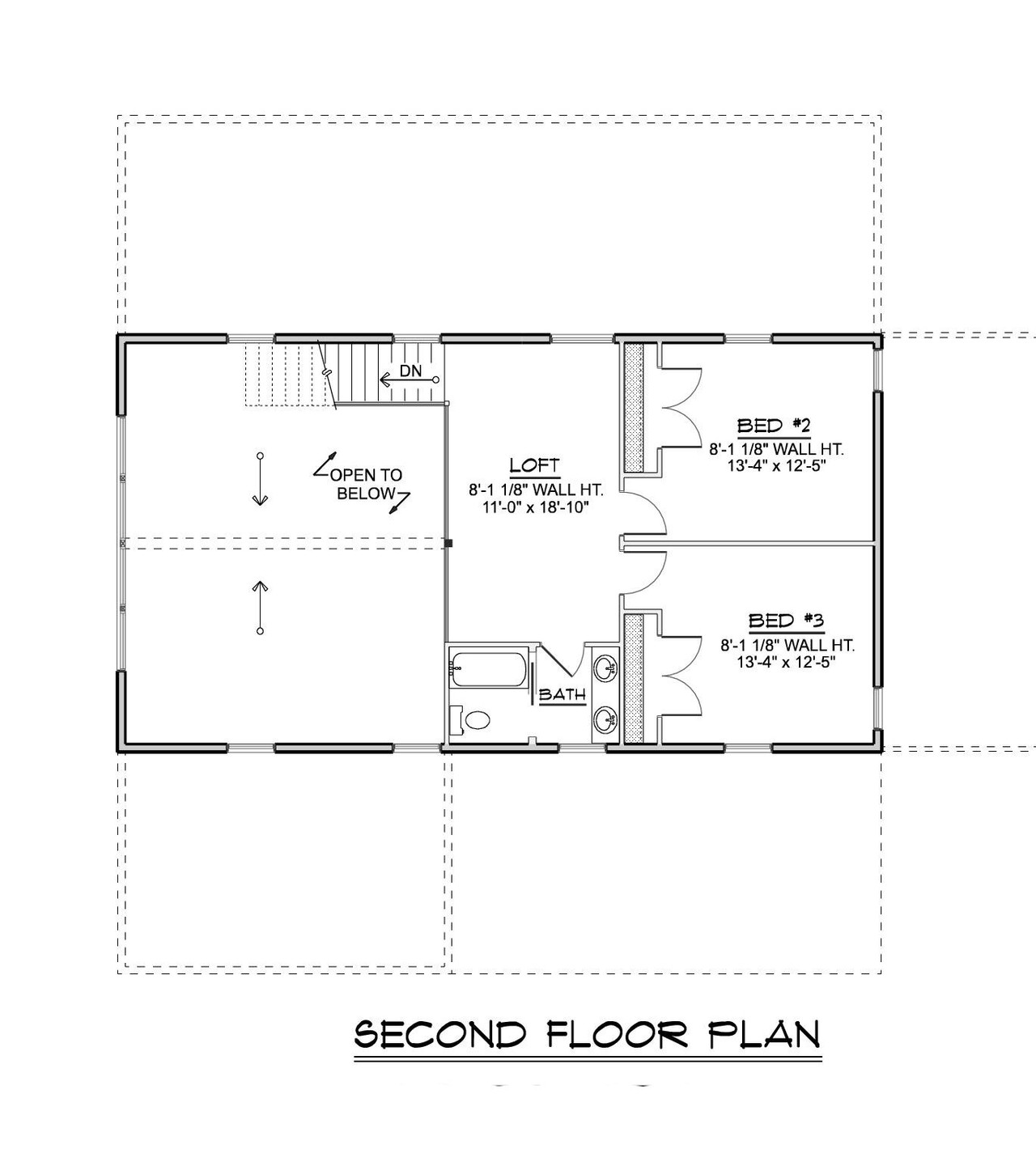 Farmhouse House Plan - 27808 - 2nd Floor Plan