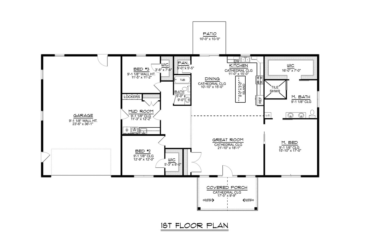 Farmhouse House Plan - 23285 - Optional Floor Plan