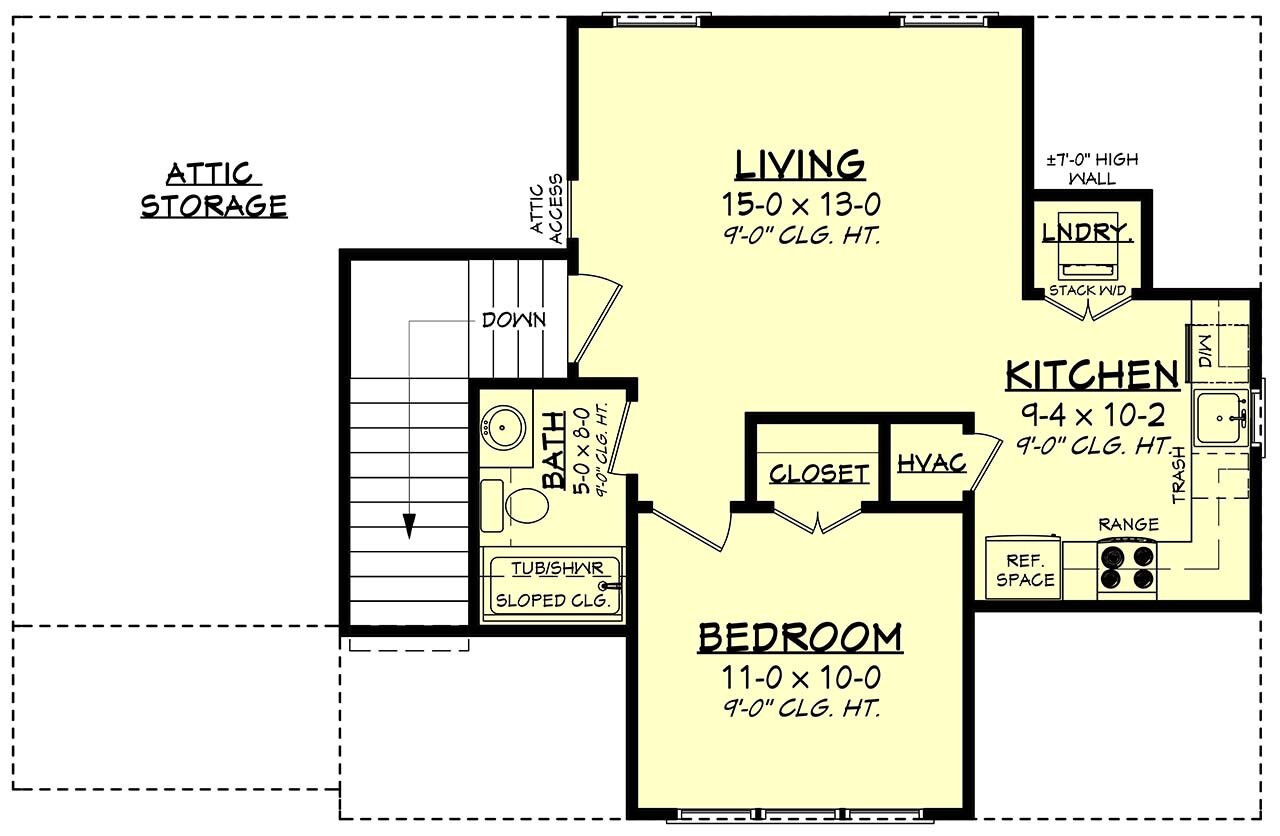 Secondary Image - Country House Plan - Carriage Hills 93393 - 2nd Floor Plan