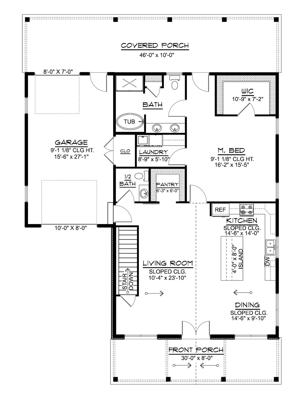 Country House Plan - 13275 - Optional Floor Plan