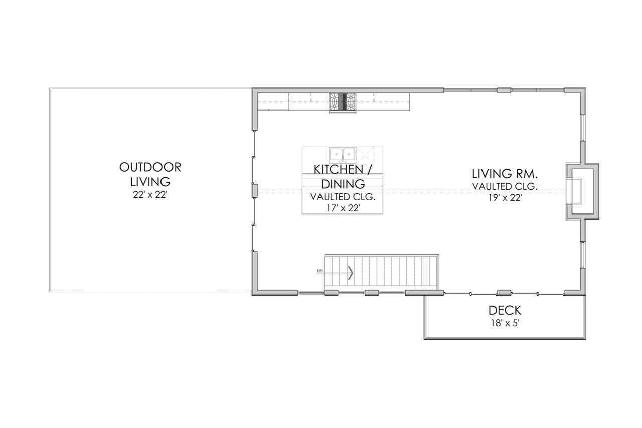Contemporary House Plan - Bjorn 69666 - 2nd Floor Plan