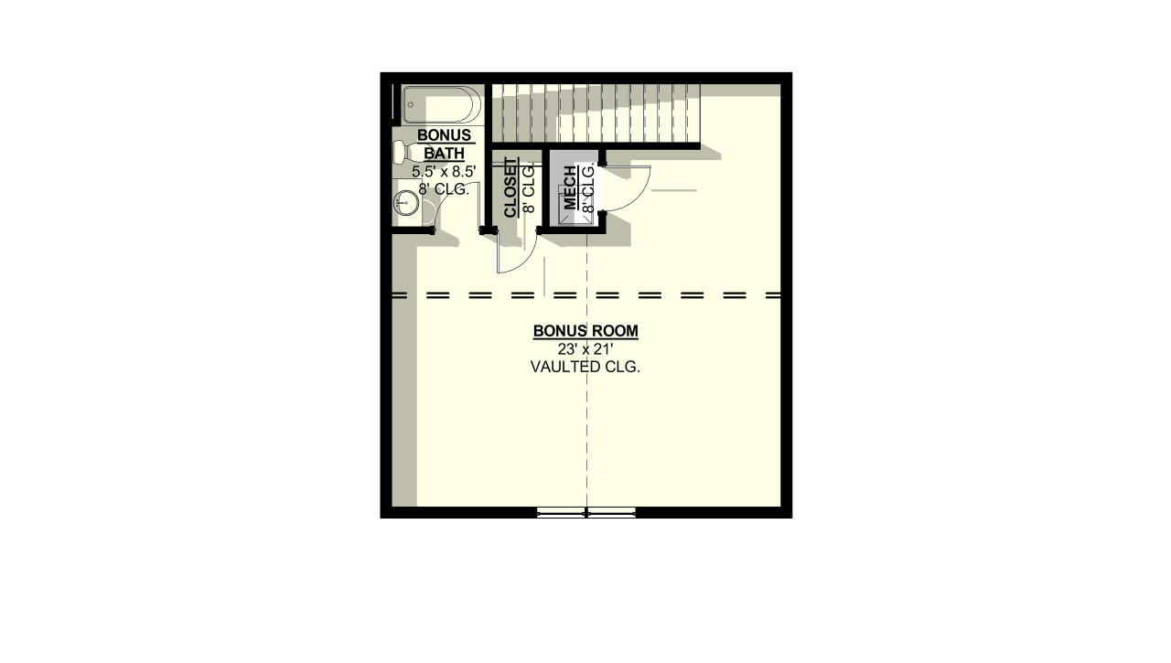 Secondary Image - Farmhouse House Plan - Southern Pine 31476 - 2nd Floor Plan