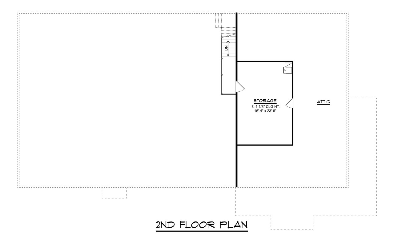 Farmhouse House Plan - 90643 - 2nd Floor Plan