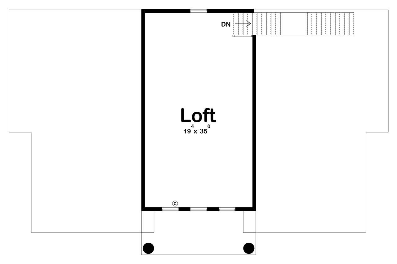 Secondary Image - Mediterranean House Plan - Drysdale 81139 - 2nd Floor Plan