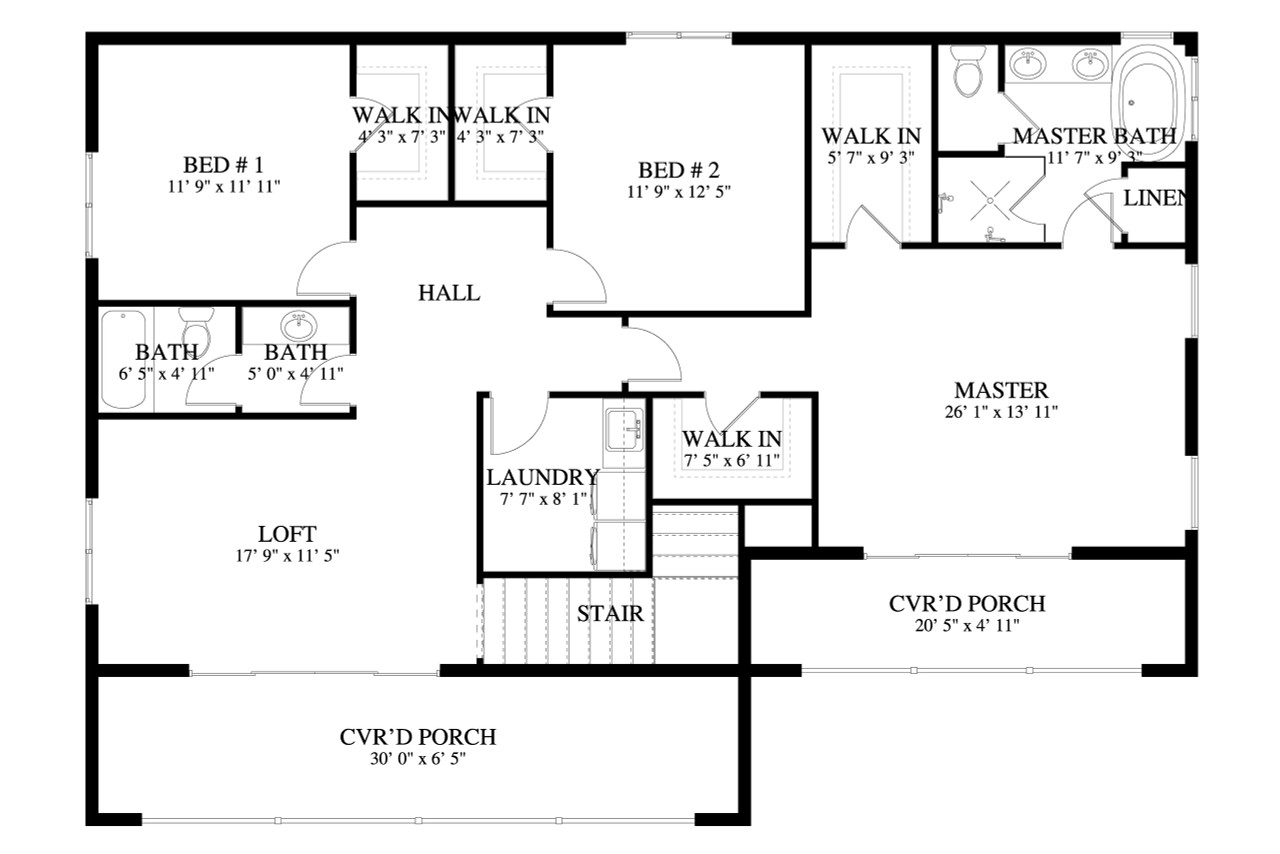 Contemporary House Plan - Tran 40834 - 2nd Floor Plan