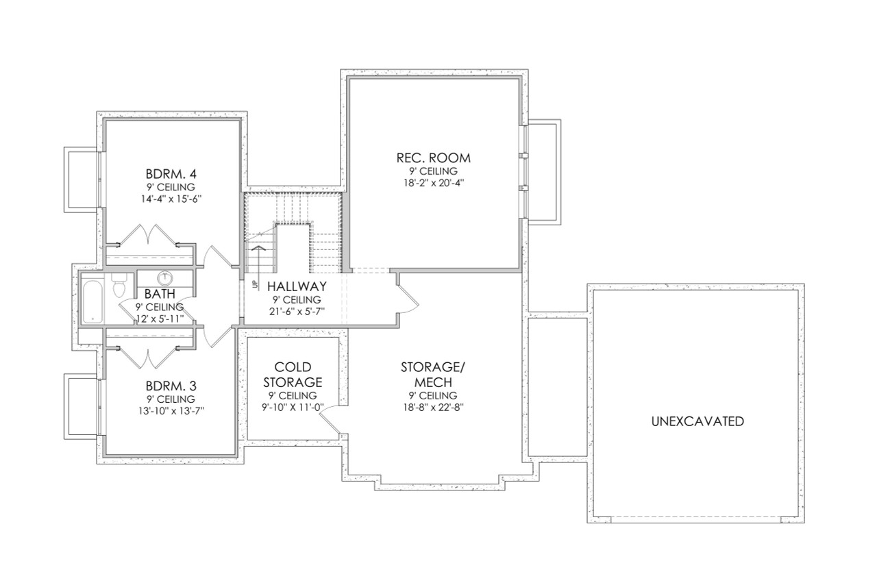 Contemporary House Plan - Telluride 17002 - Optional Floor Plan