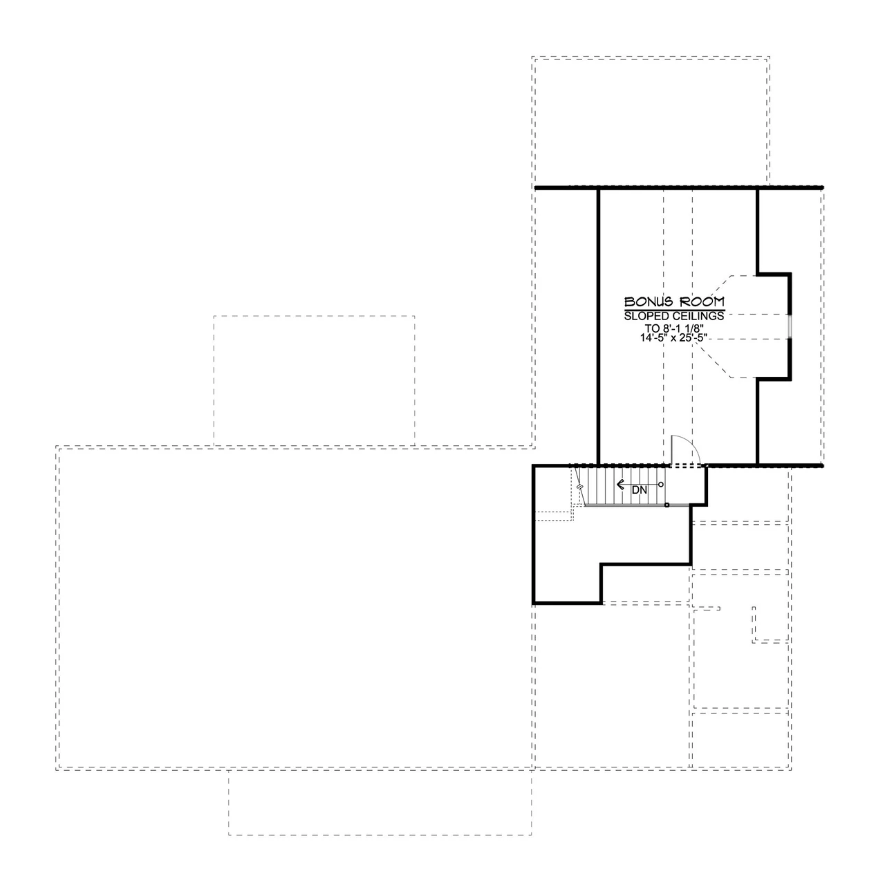 Cottage House Plan - 36221 - 2nd Floor Plan