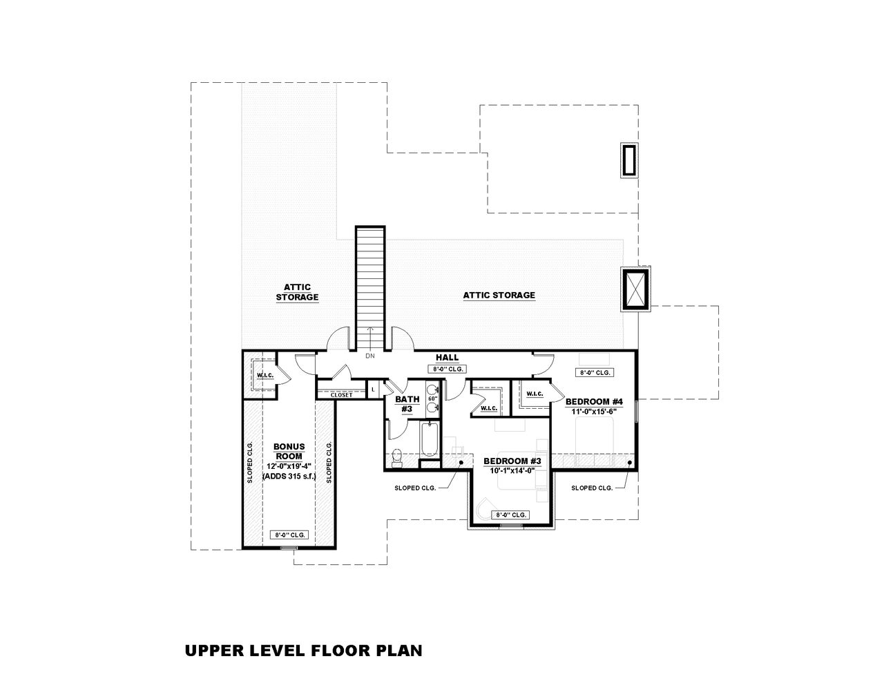 Farmhouse House Plan - Smith-2 65226 - 2nd Floor Plan