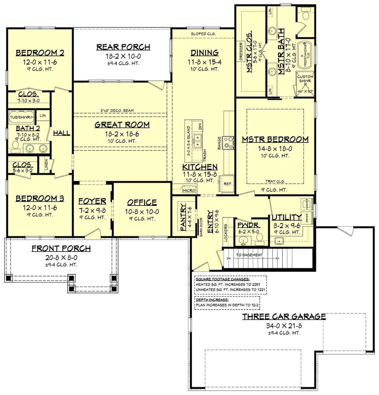 Ranch House Plan - Weldon 43670 - Other Floor Plan