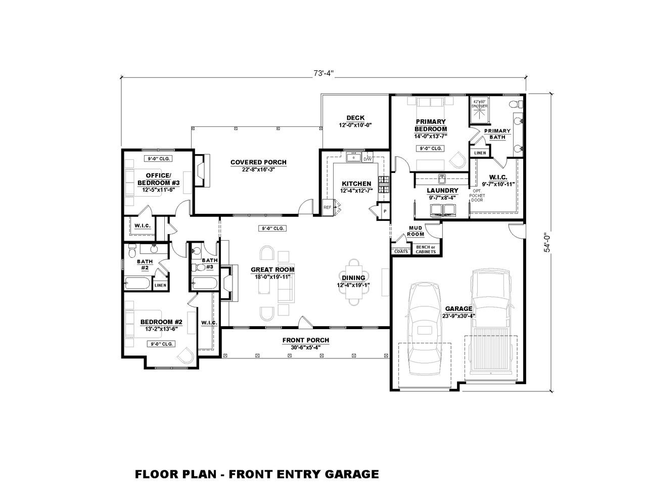 Farmhouse House Plan - Harrell-4 91695 - Optional Floor Plan