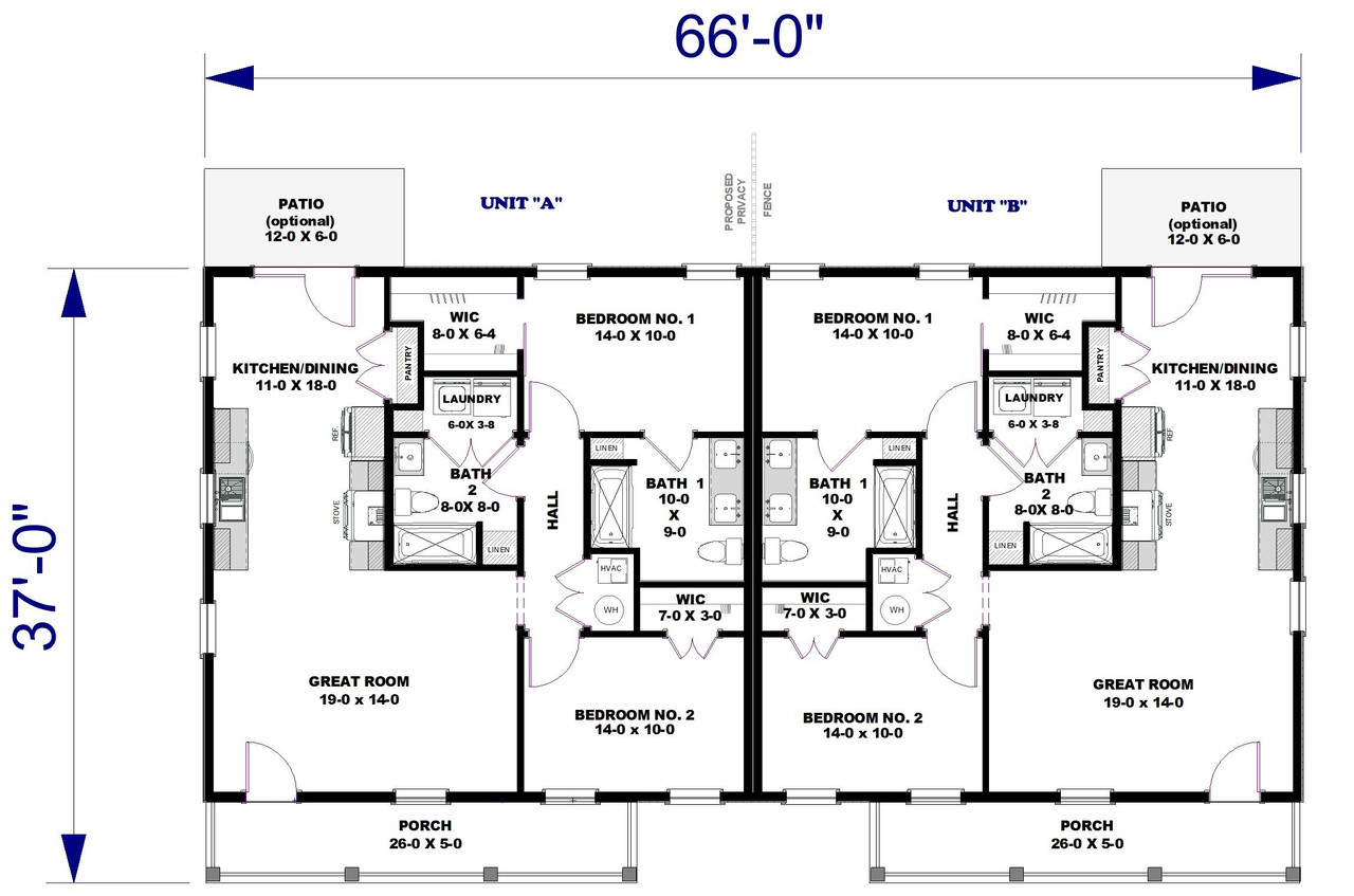 Farmhouse House Plan - 87591 - 1st Floor Plan